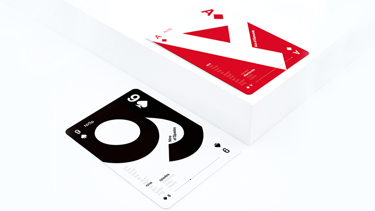 Grid Series Three - Typographic Playing Cards