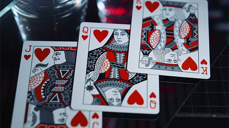 Black Widow Playing Cards