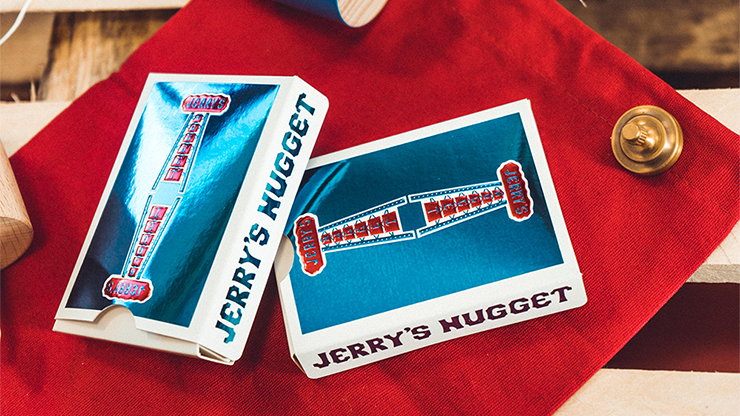 Jerry's Nuggets Vintage Feel (blue Foil) Playing Cards