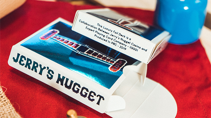 Jerry's Nuggets Vintage Feel (blue Foil) Playing Cards