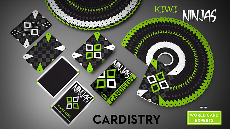 Cardistry Ninjas Kiwi Playing Cards