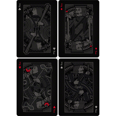 Double Black XX Playing Cards