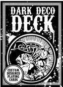 Dark Deco Playing Cards