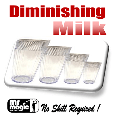 Diminishing Milk Glasses