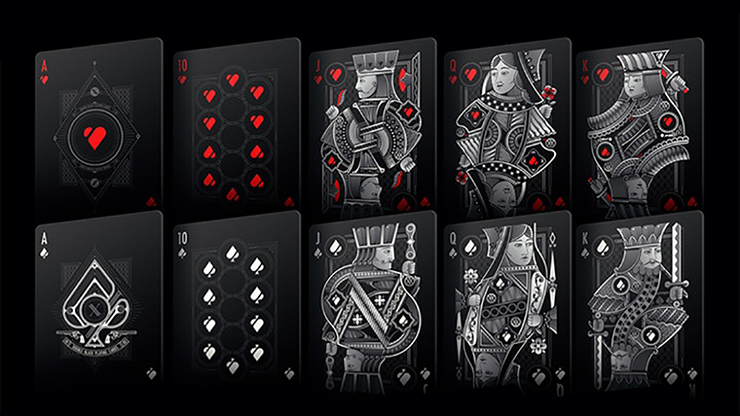 Double Black (Unbranded) Classic Edition Playing Cards