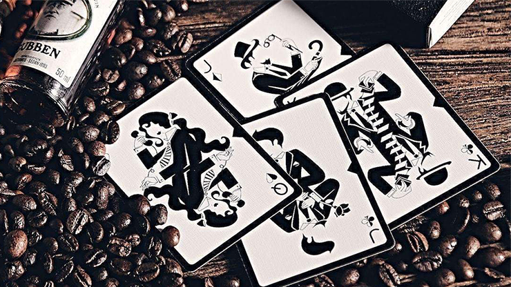 Gentleman Playing Cards