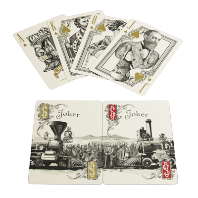 Golden Spike Playing Cards - 1st Run (Limited Edition)