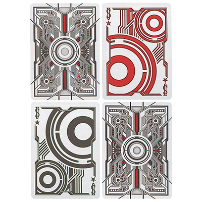 Grid 2.0 Limited Edition Playing Cards (Red)