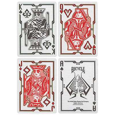 Grid 2.0 Limited Edition Playing Cards (Red)