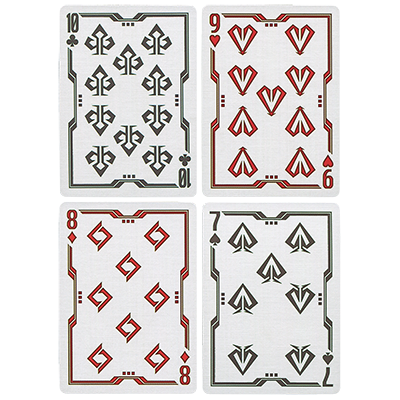 Grid 2.0 Limited Edition Playing Cards (Red)