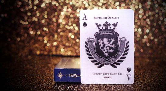 Heraldry Playing Cards - Azure