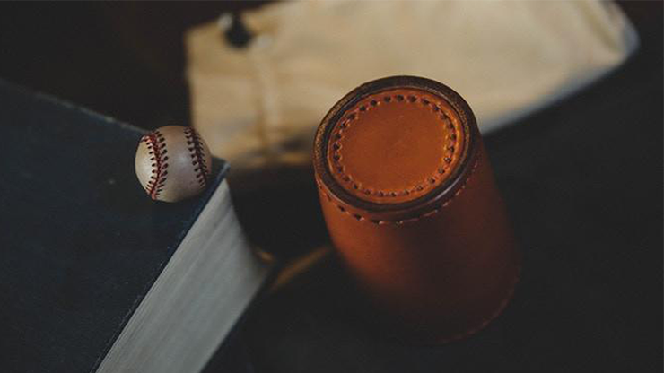 Leather Chop Cup with Balls