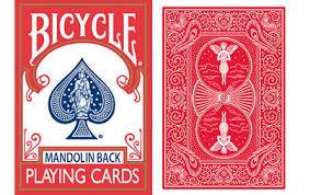 Mandolin Back Playing Cards