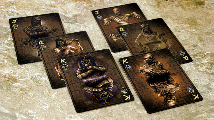 Mummies Playing Cards