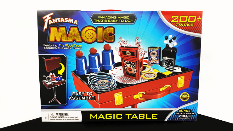 NEW WOODEN TABLE MAGIC SHOW