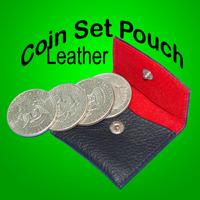 Coin Set Pouch - Leather