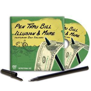 Pen Thru Bill Illusion and More