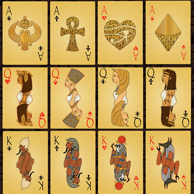 Pharaoh Limited Foil Edition Playing Cards
