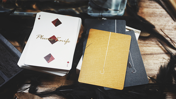 Limited Edition Plume Knife Playing Card