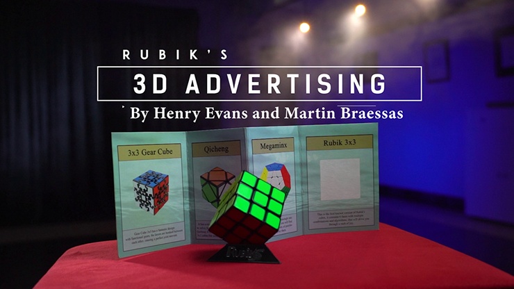 Rubik's Cube 3D Advertising