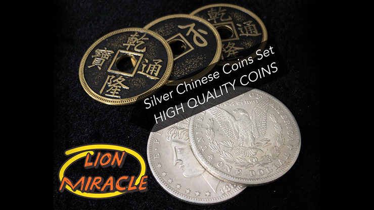 Silver Chinese Coins Set