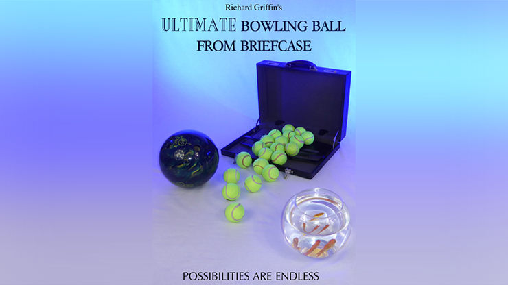 ULTIMATE BOWLING BALL FROM BRIEFCASE