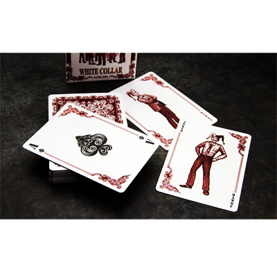 White Collar Playing Cards