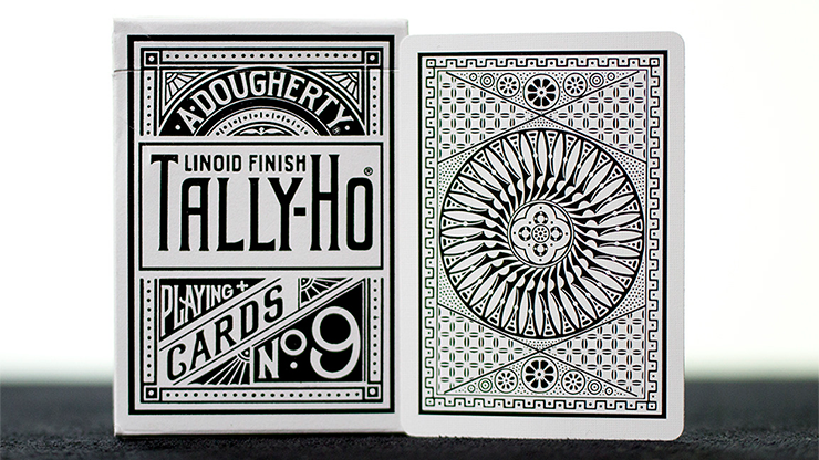 White Tally-Ho Playing Cards