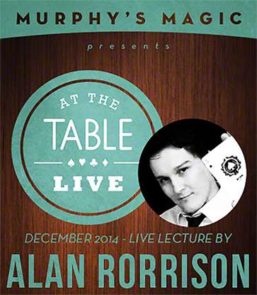 At The Table Live Lecture - Alan Rorrison