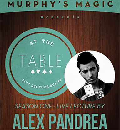 At The Table Live Lecture - Alex Pandrea