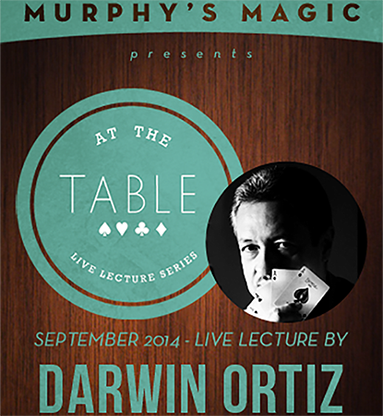 At The Table Live Lecture - Darwin Ortiz