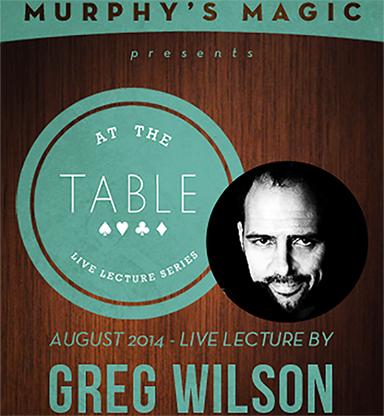 At The Table Live Lecture - Greg Wilson