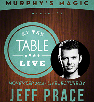 At The Table Live Lecture - Jeff Prace