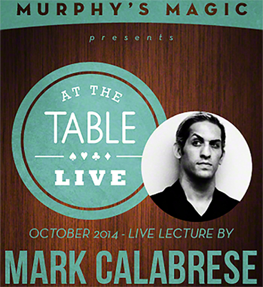 At The Table Live Lecture - Mark Calabrese