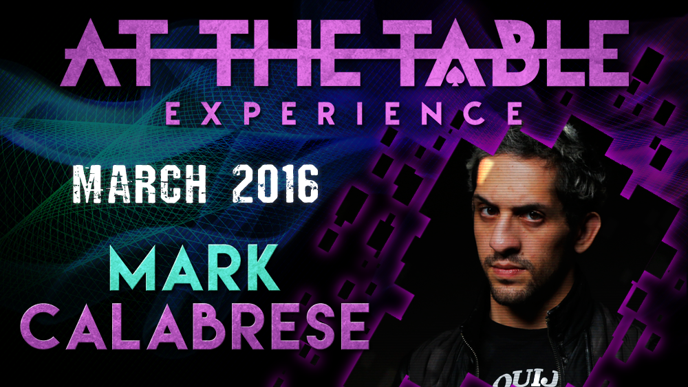 At The Table Live Lecture - Mark Calabrese