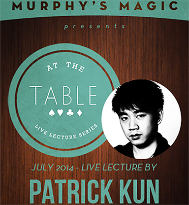At The Table Live Lecture - Patrick Kun
