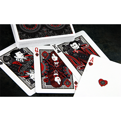 Black Rose Playing Cards