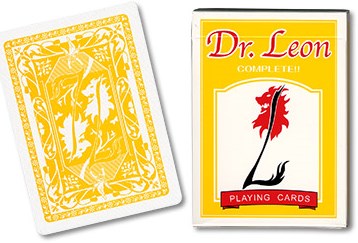 Dr. Leon Playing Cards (Yellow)