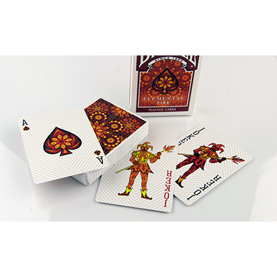 Elemental FIre Playing Cards