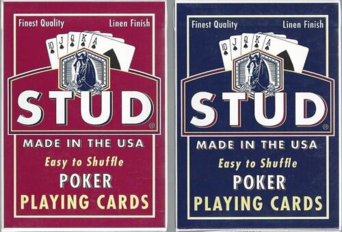 STUD Poker Playing Cards