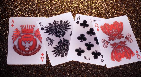 Heraldry Playing Cards - Sanquine