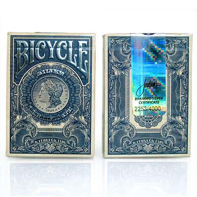 Silver Certificate Playing Cards (Branded)