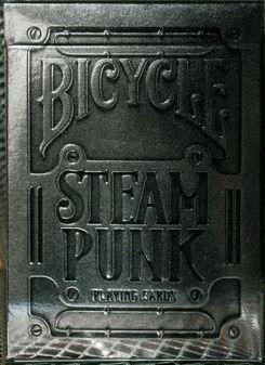 Silver Steam Punk Playing Cards