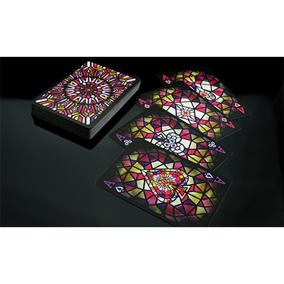 Stained Glass Playing Cards